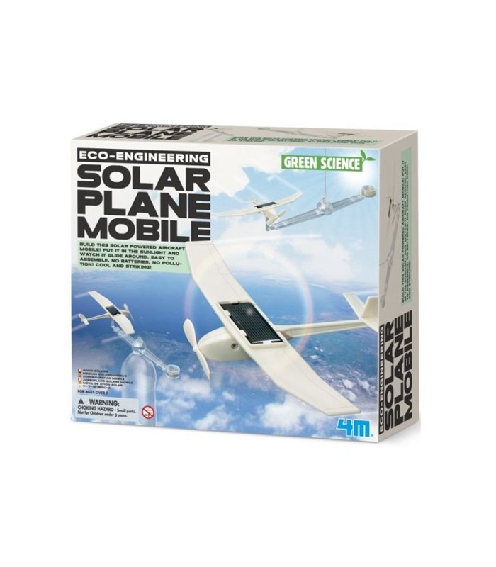 4M KidzLabs- Solar Plane Mobile